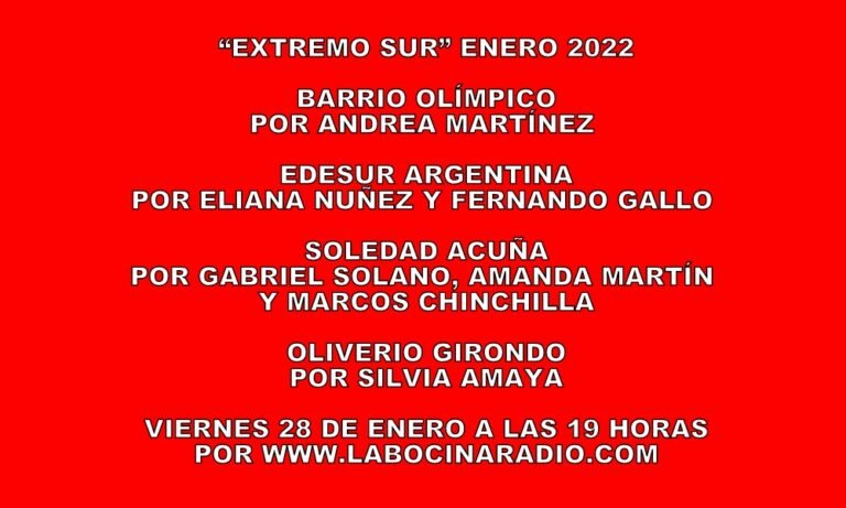 2EXTREMO SUR"ENERO 2022