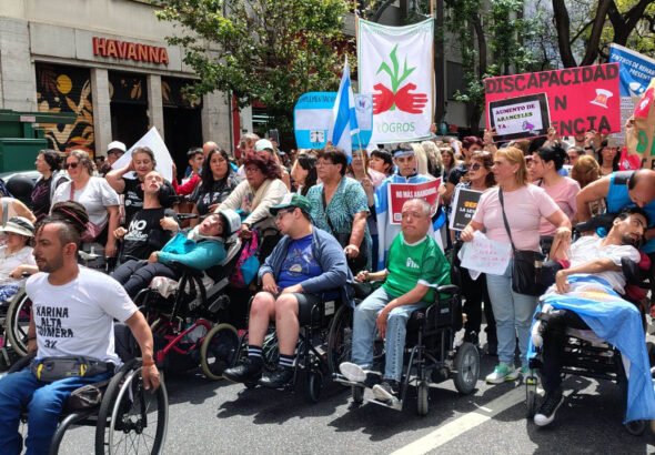 marcha discapacidad