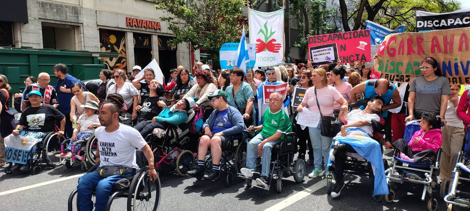 marcha discapacidad