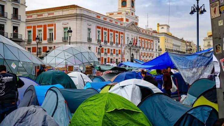 acampada