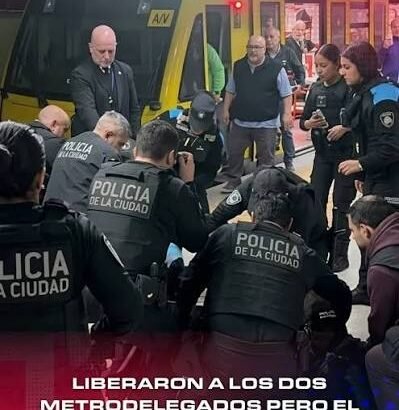 metrodelegados detenidos